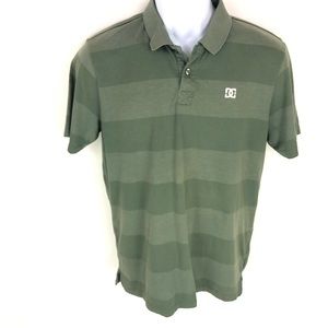 DC Men’s Green Polo Shirt M